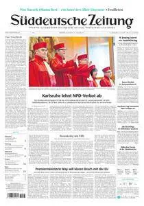 Süddeutsche Zeitung - 18 Januar 2017