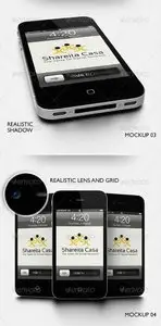 GraphicRiver Mobile Application Showcase Mockup