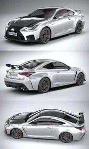 Lexus RC-F Track Edition 2020 3D Model