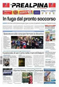 La Prealpina - 25 Settembre 2017