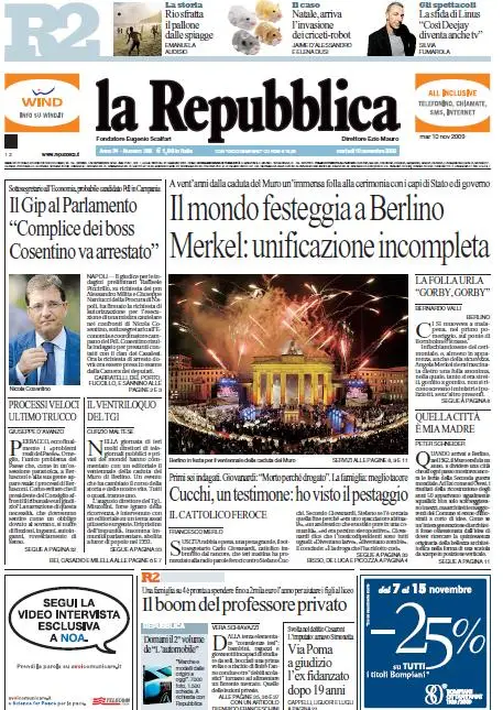 La Repubblica (10-11-09)