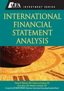 International Financial Statement Analysis (CFA Institute Investment Series)