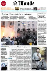 Le Monde du Dimanche/Lundi, 04./05. Mai 2014
