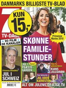 7 TV-Dage – 22. december 2018