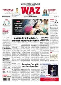 WAZ Westdeutsche Allgemeine Zeitung Essen-Steele/Kray - 27. September 2017