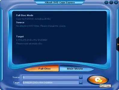 Xilisoft DVD Copy Express v1.1.33.0311