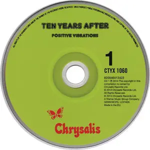 Ten Years After - Positive Vibrations (1974) [2014, Chrysalis Records]