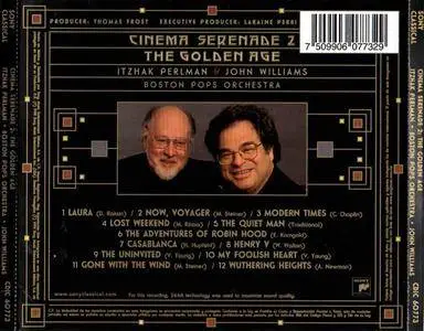 Itzhak Perlman & John Williams/Boston Pops Orchestra - Cinema Serenade 2: The Golden Age (1999) {Sony Classical}