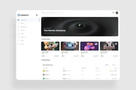 NFT Dashboard UI Kit