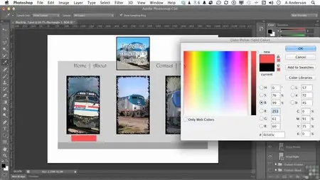 InfiniteSkills - Learning Photoshop for The Web Video Training