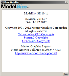 Modelsim SE 10.1c