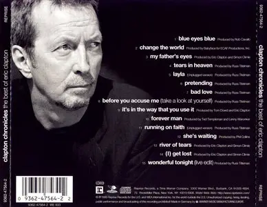 Eric Clapton – Clapton Chronicles – The Best Of Eric Clapton (Comp. 1999)