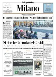 la Repubblica Milano - 12 Gennaio 2021