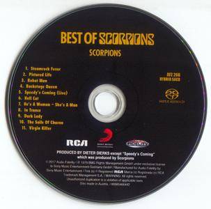 Scorpions - Best Of Scorpions (1979) {2017, Hybrid SACD, Limited Edition, Remastered} Audio CD Layer