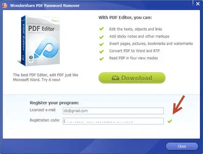 Wondershare PDF Password Remover 1.5.2.1