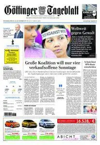 Göttinger Tageblatt - 25. November 2017