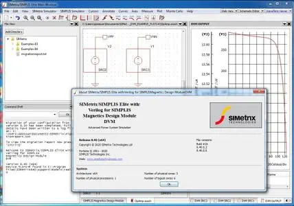 SIMetrix / SIMPLIS 8.4