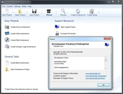 Screensaver Factory Enterprise 6.4
