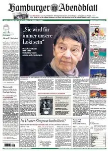 Hamburger Abendblatt vom 22 Oktober 2010
