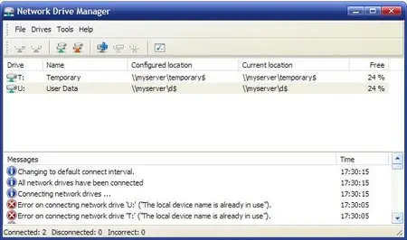 Network Drive Manager 2.5.0.186 Multilingual