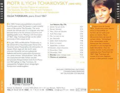 Olga Tverskaya – Tchaikovsky: Les Saisons, Dumka, Thème et variations (2000)