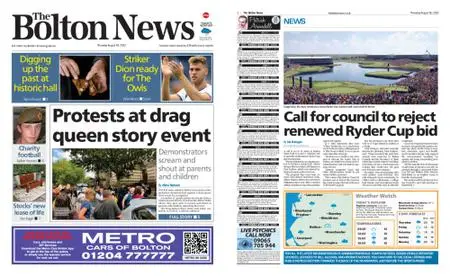 The Bolton News – August 18, 2022