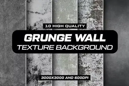 10 Grunge Wall Texture Backgrounds