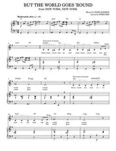 But The World Goes 'Round - Kander & Ebb, Liza Minnelli (Piano Vocal)