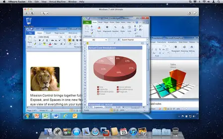 VMware Fusion v4.1.0 Mac OS X
