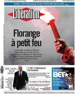 Libération du Samedi 1er et Dimanche 2 Décembre 2012