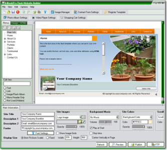 A4DeskPro Flash Website Builder 4.11 Multilingual Portable