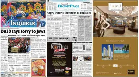 Philippine Daily Inquirer – October 03, 2016