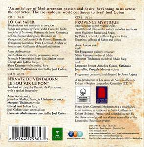 Anne Azema, Joel Cohen, Camerata Mediterranea - Troubadour Songs (2010) 3 CD Box Set