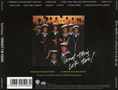 Rod Stewart - Tonight I'm Yours (1981) [Japan, WPCR-75103]