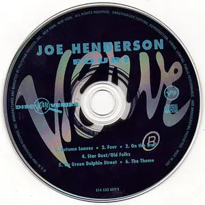 Joe Henderson with the Wynton Kelly Trio - Four! (1994)
