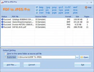 PDF to JPEG Pro 4.30