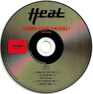 H.E.A.T - Tearing Down The Walls: Tour Edition (2015) [Japanese Edition]