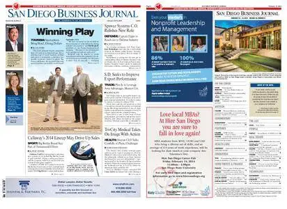 San Diego Business Journal – February 10, 2014