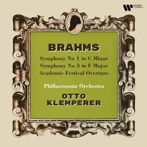 Otto Klemperer - Brahms - Symphonies Nos. 1 & 3 & Academic Festival Overture (2023) [Official Digital Download 24/192]
