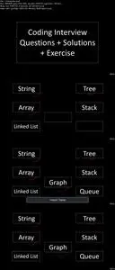 Essential Coding Interview Questions + Solutions + Excercise