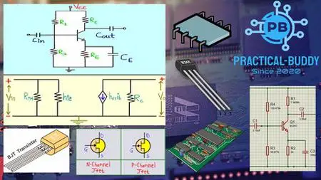 Analog Electronics part-2 (Design BJT Circuits on Proteus)