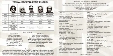 The Malibooz - Queen's English (2010)