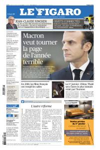 Le Figaro du Lundi 31 Décembre 2018