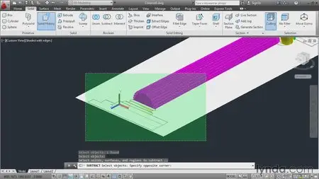Up and Running with 3D in AutoCAD 2013