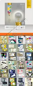 Brochure and flyer layout vector 6