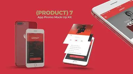 (Product) 7 App Promo Mock-Up Kit - Project for After Effects (VideoHive)