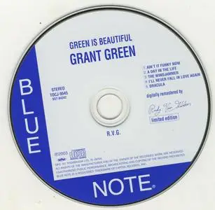Grant Green - Green Is Beautiful (1970) {Blue Note Japan, Paper Sleeve, TOCJ-9545 rel 2003)