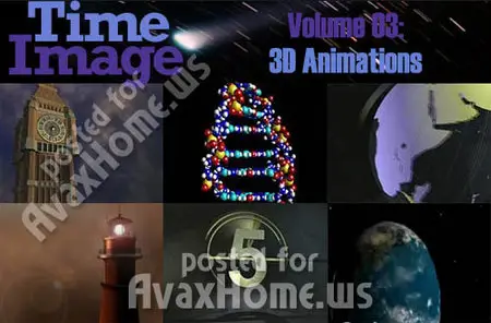 Time Image Volume 03: 3D Animations (NTSC)