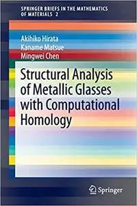 Structural Analysis of Metallic Glasses with Computational Homology (Briefs in the Mathematics of Materials) [Repost]