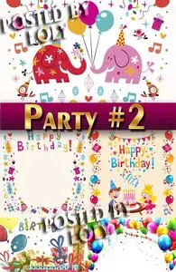 Fun party #2 - Stock Vector